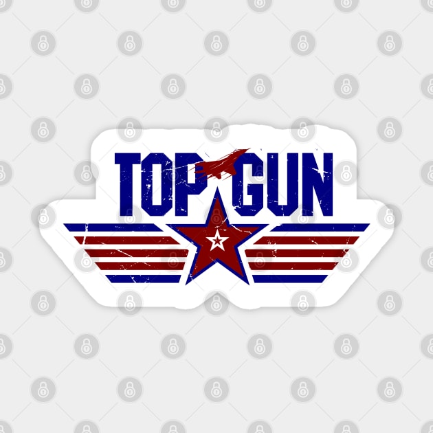 top gun retro emblem Sticker by HANASUISI